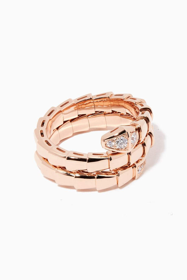 <MAGIC>SERPENTS DOUBLE ROW DIAMOND RING