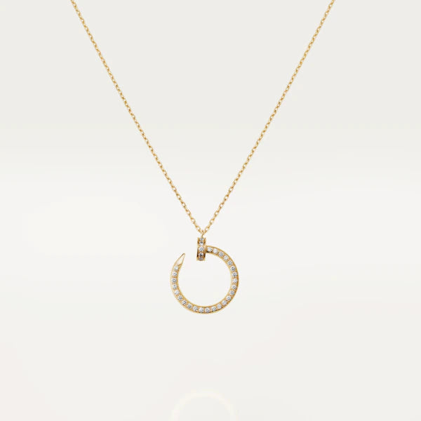 <MAGIC>JUSTE NECKLACE GOLD DIAMONDS