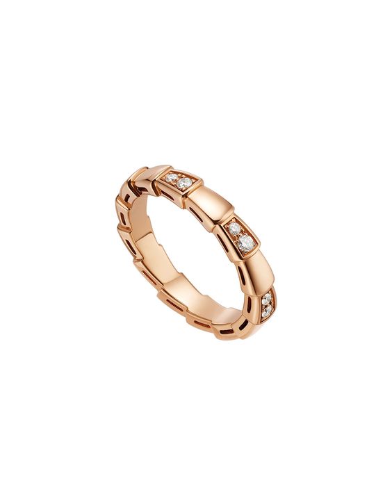 <MAGIC>SERPENTI RING PINK GOLD  3MM