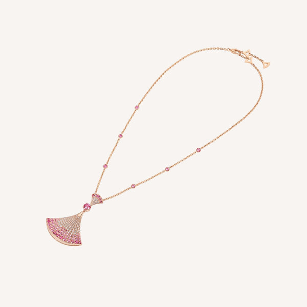 <MAGIC>DREAM NECKLACK DIAMOND PINK GOLD