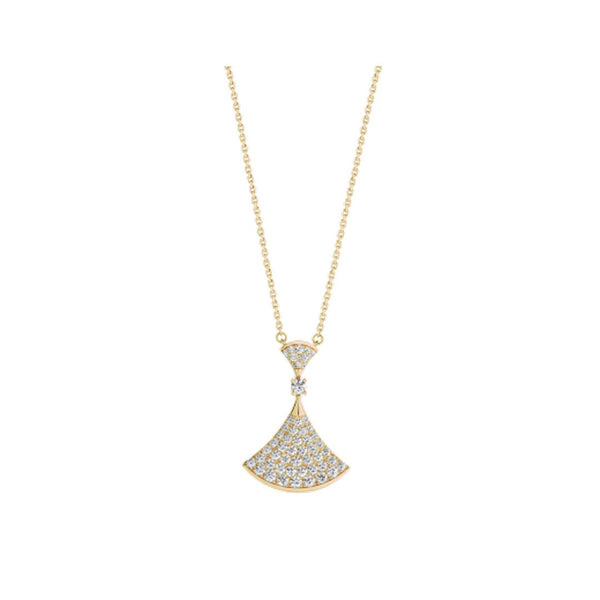 <MAGIC>DREAM NECKLACE GOLD FULL DIAMOND