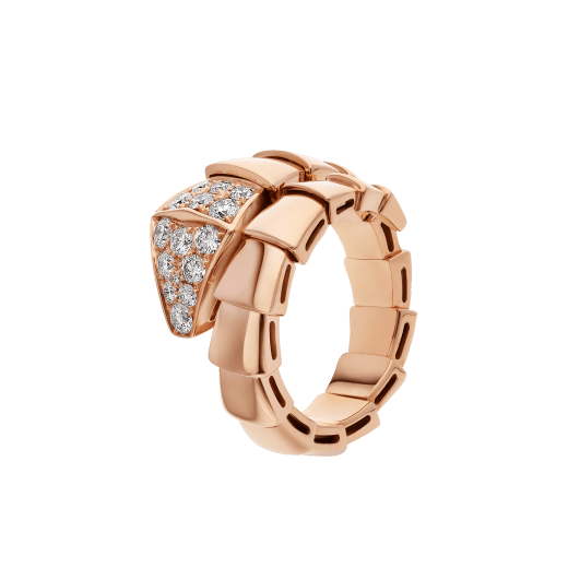 <MAGIC>SERPENTI RING PINK GOLD DIAMOND