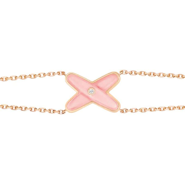 <MAGIC>JEUX BRACELET PINK MOP PINK GOLD 1 DIAMOND