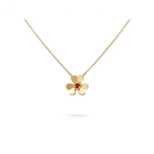 ˇMagic JewelryˇFRIVOLE GOLD FLOWER NECKLACE